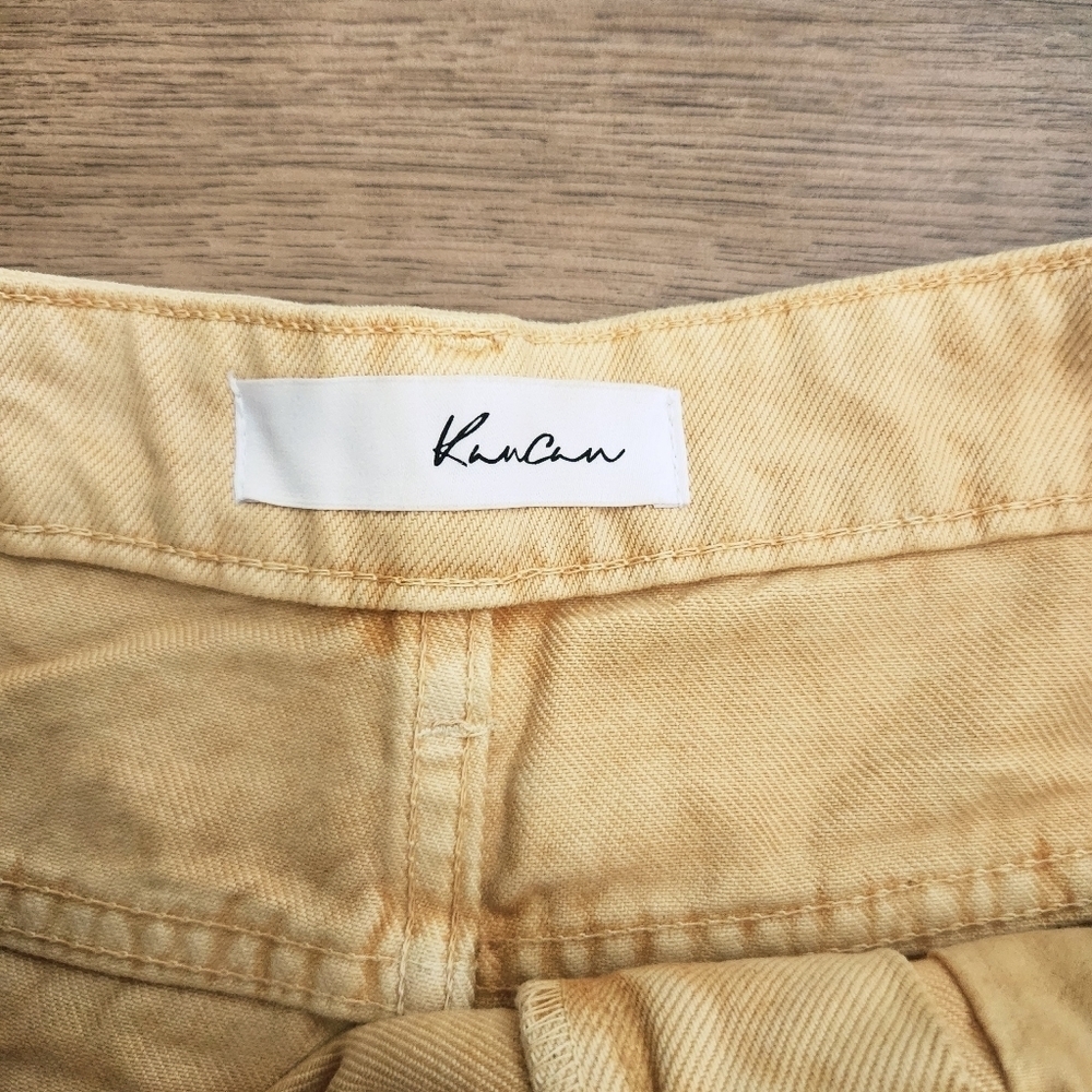 Kancan Washed High Rise Short - Picture 2 of 4